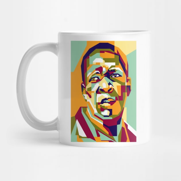 Abstract Geometric John Coltrane in WPAP by smd90